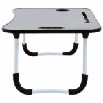 Столик складной для ноутбука/завтрака BRABIX BT-001 (600х400х265 мм), органайзер, черный, 532899 — изображение 3