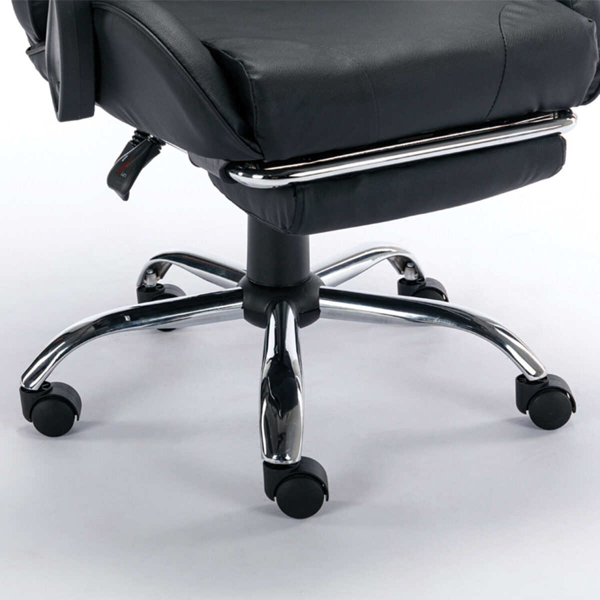 Кресло компьютерное BRABIX "Dexter GM-135", подножка, две подушки, экокожа, черное, 532800 — изображение 16