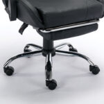 Кресло компьютерное BRABIX "Dexter GM-135", подножка, две подушки, экокожа, черное, 532800 — изображение 16