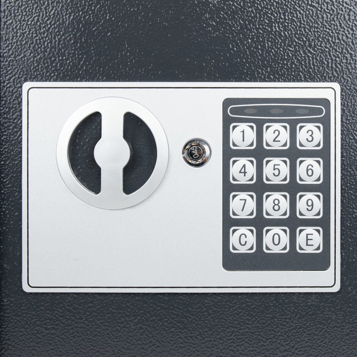 Сейф мебельный DASWERK (ДАСВЕРК) SC-250EL (250х350х250 мм), электронный замок, графит, 291343 — изображение 5