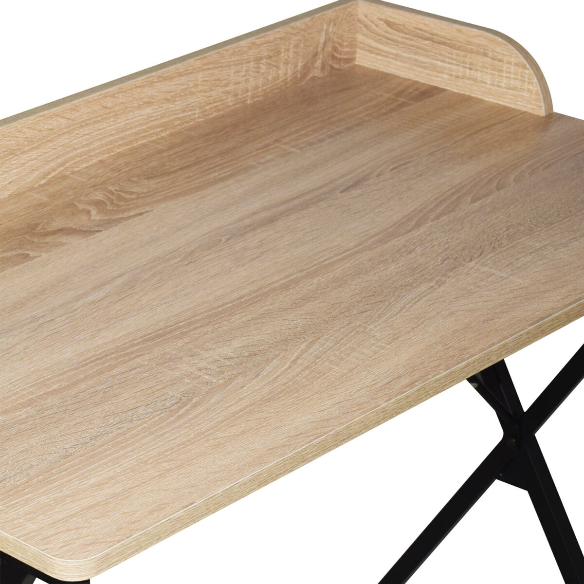 Стол на металлокаркасе BRABIX "LOFT CD-008", 900х500х780 мм, цвет дуб натуральный, 641865 — изображение 3