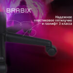 Кресло компьютерное BRABIX "Fighter GM-008", экокожа, черное/красное, 532506 — изображение 13
