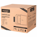 Сейф мебельный DASWERK (ДАСВЕРК) SC-250KL (250х350х250 мм), ключевой замок, бежевый, 291344 — изображение 12