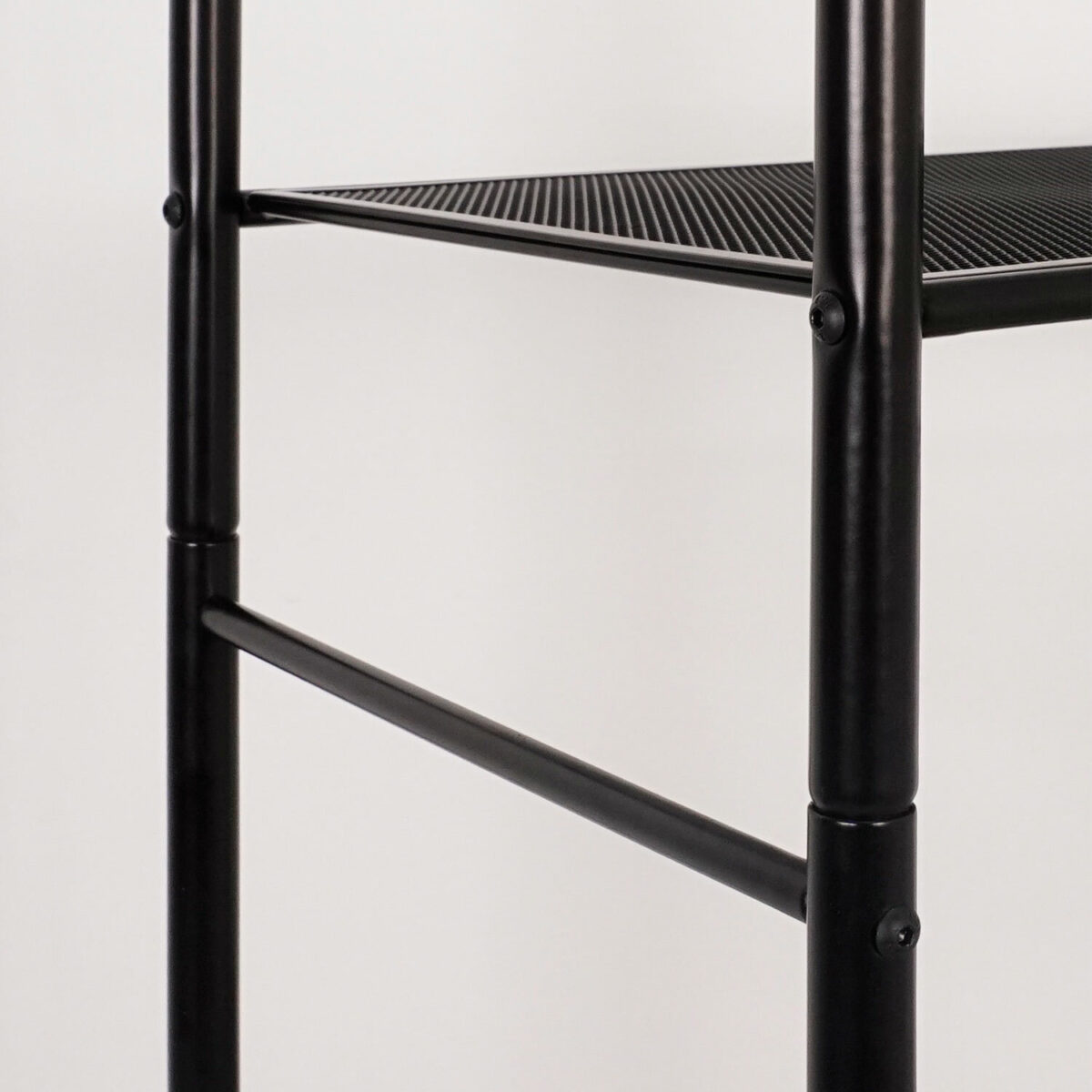 Стеллаж на металлокаркасе "Валенсия-15", 455х300х1555 мм, 5 полок, черный, СТВ15 Ч — изображение 7