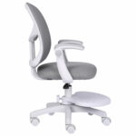 Кресло детское с подставкой для ног BRABIX "Toy MG-205", сетка/ткань TW, серое, 533153 — изображение 5