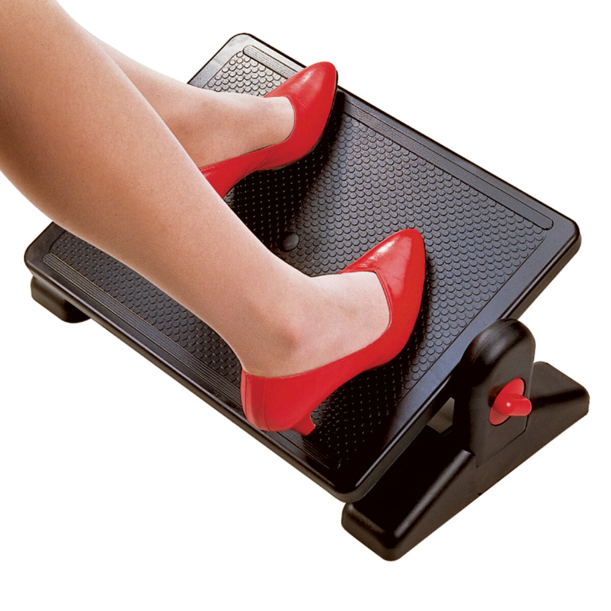 Подставка для ног BRAUBERG офисная, 41,5х30 см, с фиксаторами, черная, 531487 — изображение 6