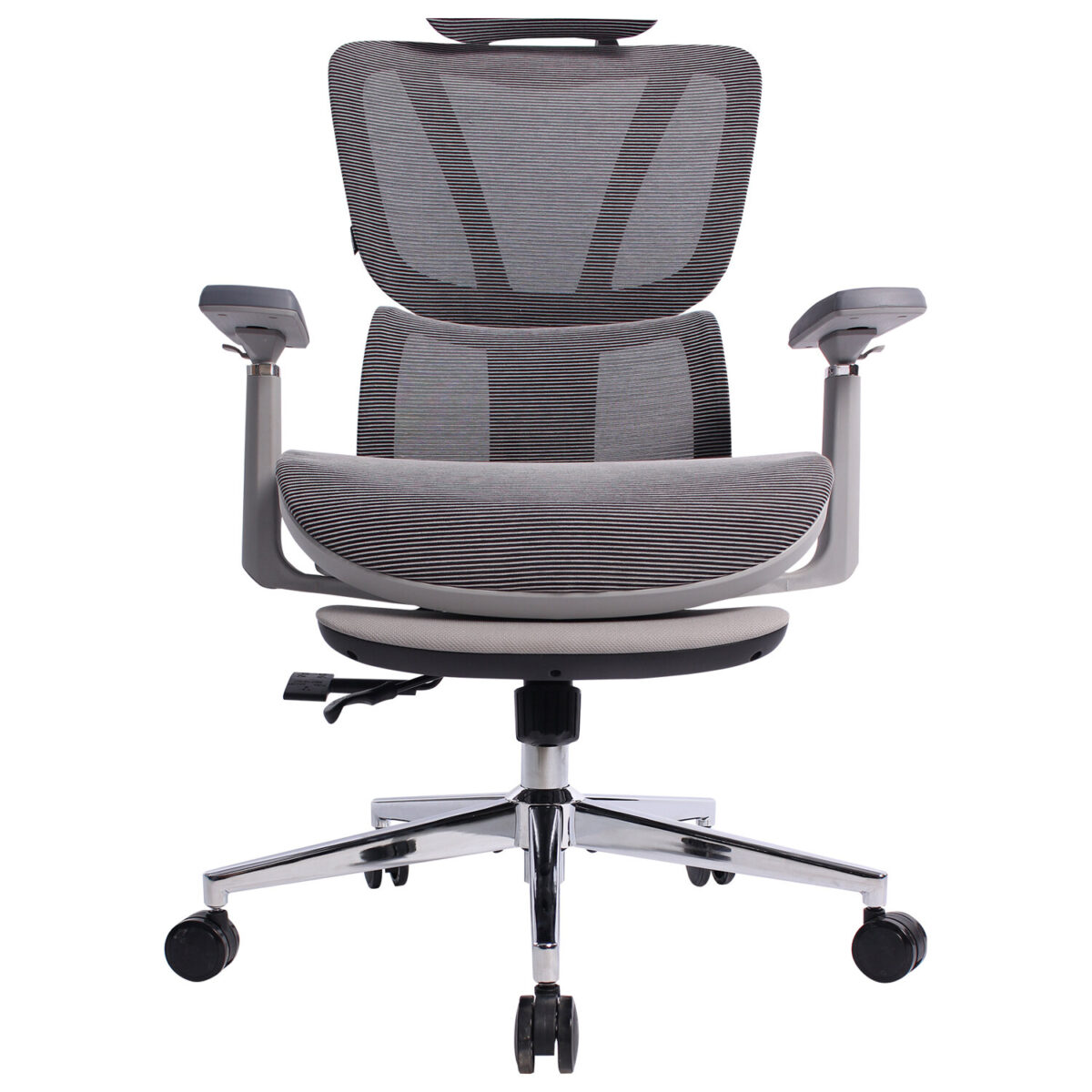 Кресло BRABIX PREMIUM "Evolution ER-700", подножка, слайдер, синхромеханизм, сетка, серое, 532948 — изображение 10