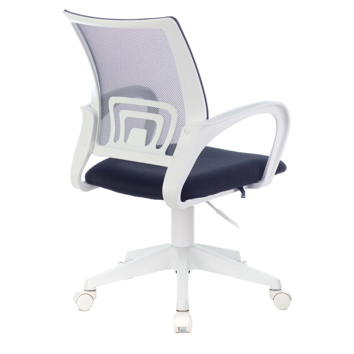 Кресло BRABIX "Fly MG-396W", с подлокотниками, пластик белый, сетка, темно-серое, 532400, MG-396W_532400 — изображение 3