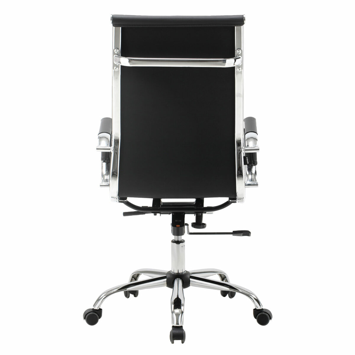 Кресло офисное BRABIX "Energy EX-509", экокожа, хром, черное, 530862 — изображение 5