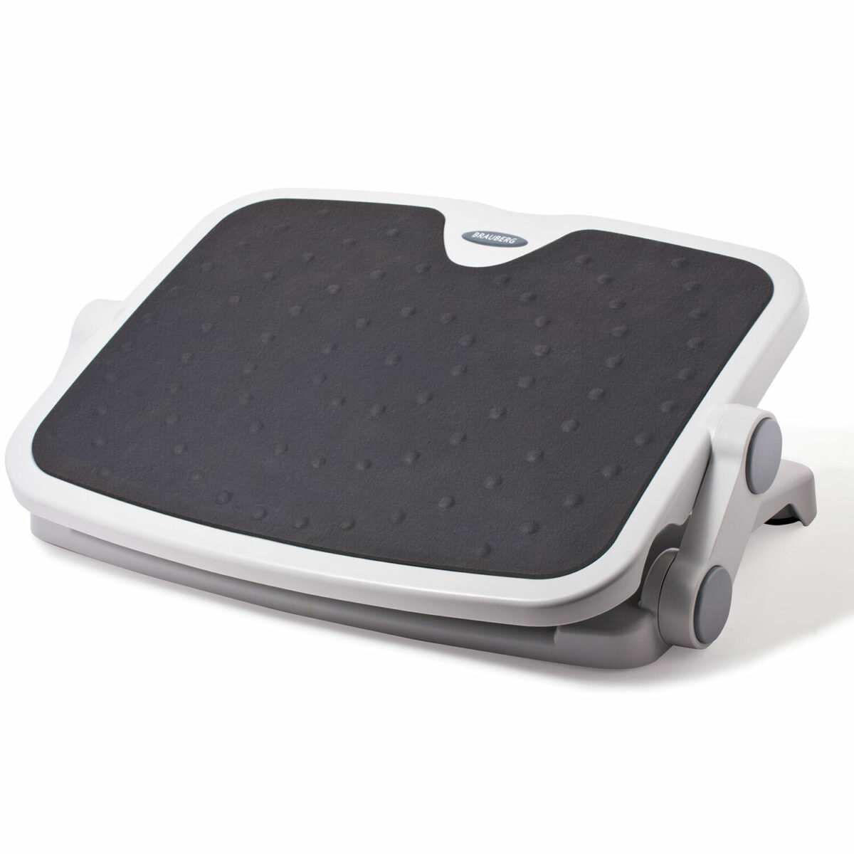 Подставка для ног BRAUBERG, офисная, 45х35 см, 2 положения, серая, 530363 — изображение 2