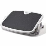 Подставка для ног BRAUBERG, офисная, 45х35 см, 2 положения, серая, 530363 — изображение 2