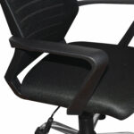 Кресло BRABIX "Victory MG-016", подголовник, хром, черное, 531924 — изображение 9