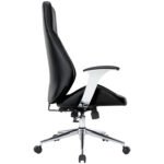 Кресло офисное CHAIRMAN CH 790, хром, эргономичное, экокожа, черное, 7145936 — изображение 4