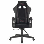 Кресло компьютерное BRABIX "Striker GM-121", синхромеханизм, 2 подушки, экокожа/велюр, черное, 532962 — изображение 9