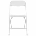 Стул складной BRABIX "Golf CF-002", белый каркас, пластик белый, 532887 — изображение 4