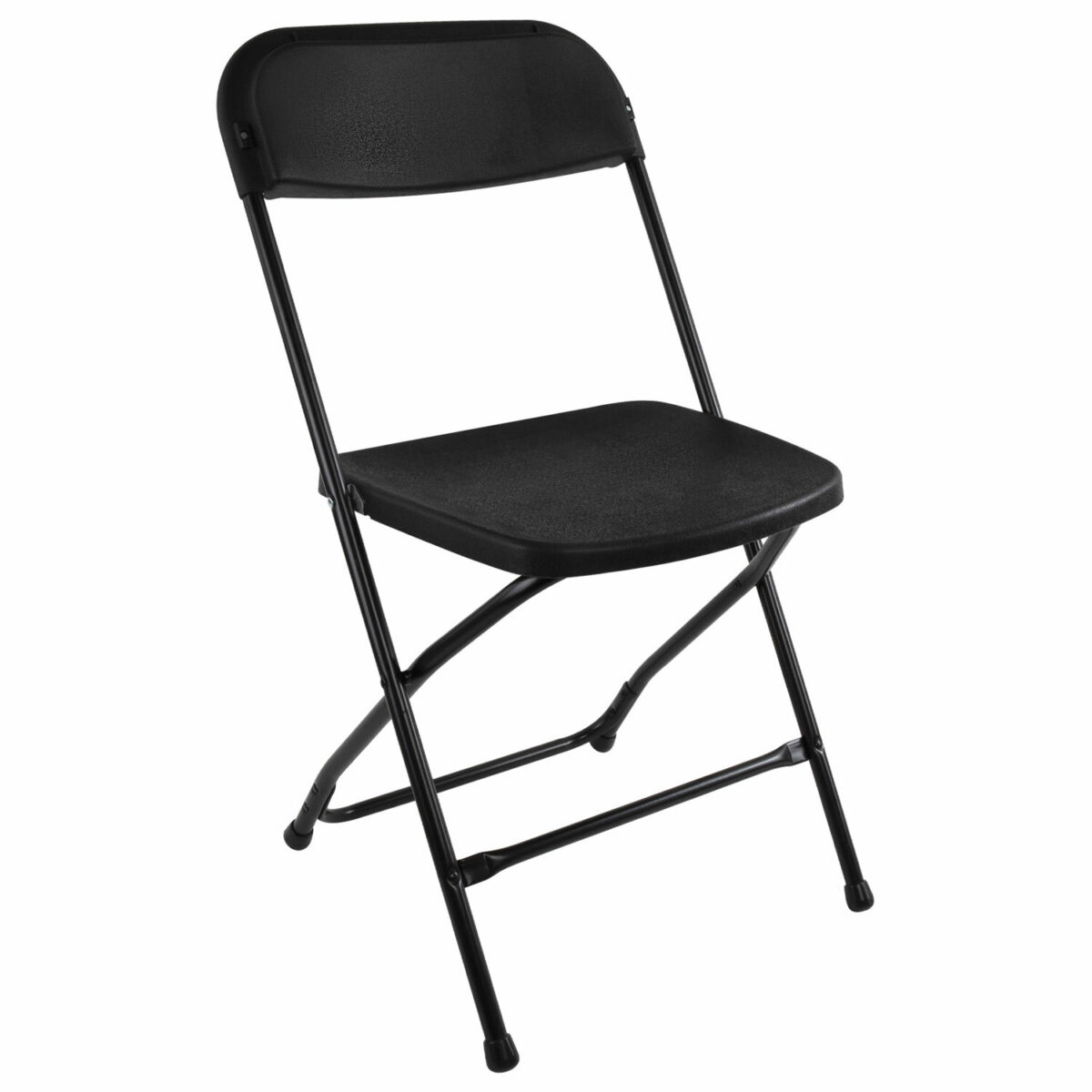 Стул складной BRABIX "Golf CF-002", черный каркас, пластик черный, 531563 — изображение 1