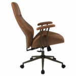 Кресло BRABIX PREMIUM "Texas EX-571", синхромеханизм, искусственная замша, светло-коричневый, 532942 — изображение 7