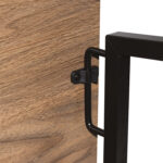 Стол на металлокаркасе BRABIX "LOFT CD-001", 800х440х740 мм, складной, цвет морёный дуб, 641209 — изображение 10