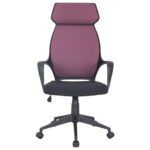 Кресло офисное BRABIX PREMIUM "Galaxy EX-519", ткань, черное/терракотовое, 531570 — изображение 4