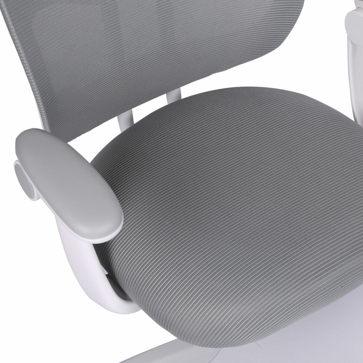 Кресло детское с подставкой для ног BRABIX "Toy MG-205", сетка/ткань TW, серое, 533153 — изображение 12