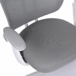 Кресло детское с подставкой для ног BRABIX "Toy MG-205", сетка/ткань TW, серое, 533153 — изображение 12