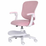 Кресло детское с подставкой для ног BRABIX "Sky MG-206", велюр, розовое, 533154 — изображение 10