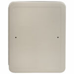 Шкафчик (Ключница) на 90 ключей BRAUBERG, 300х240х80 мм, с замком, +90 брелоков, серый, 290339 — изображение 5