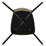 Стул для столовых, кафе, дома РС23, черный каркас, экокожа серо-бежевая — изображение 7