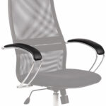 Накладки мягкие на подлокотники кресел BRABIX/Метта серии EX-800, BK, BP, BC, LK, КОМПЛЕКТ 2 шт., экокожа, черные