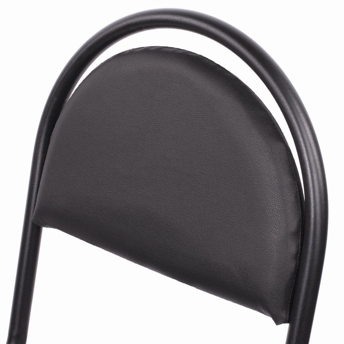 Стул для посетителей РС00М, черный каркас, кожзам черный — изображение 6