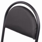 Стул для посетителей РС00М, черный каркас, кожзам черный — изображение 6
