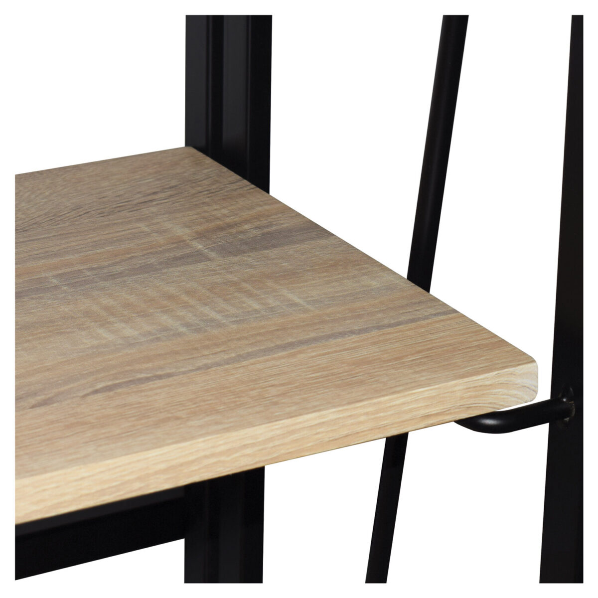 Стеллаж на металлокаркасе BRABIX "LOFT SH-001", 600х300х1250 мм, складной, цвет дуб натуральный, 641230 — изображение 14