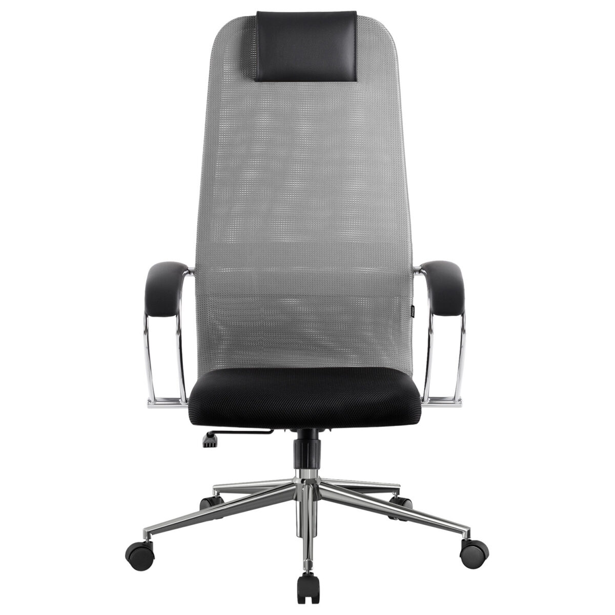 Кресло офисное BRABIX PREMIUM "Ultimate EX-800" хром, плотная двойная сетка Х2, черное/серое, 532912 — изображение 7