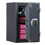 Сейф огневзломостойкий VALBERG "Гарант-67Т EL", 670х440х440 мм, 99 кг, эл. замок, трейзер, крепление к полу