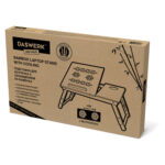 Столик БАМБУКОВЫЙ складной для ноутбука/завтрака, с охлаждением, DASWERK (ДАСВЕРК), 532583 — изображение 2