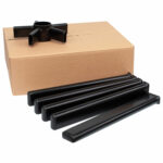 Пятилучие для кресла, металлическое, нагрузка до 120 кг, диаметр 650 мм, сборное, черное, 1734023 — изображение 2