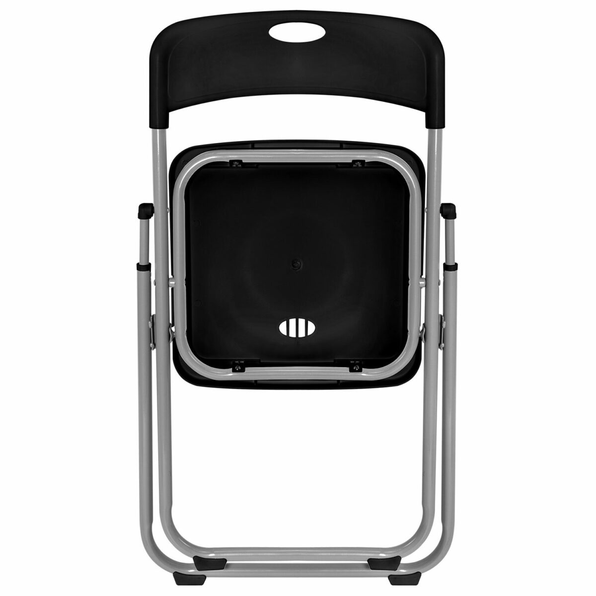 Стул складной BRABIX "Golf Lite CF-017", серебристый каркас, пластик чёрный, 532895 — изображение 7