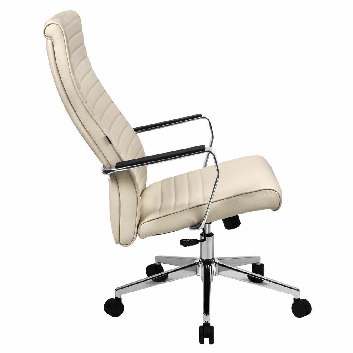 Кресло BRABIX PREMIUM "Solo EX-730", алюминий, хром, экокожа, бежевое, 532937 — изображение 6
