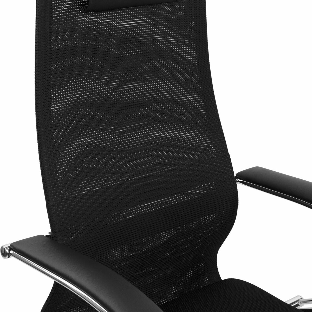 Кресло BRABIX PREMIUM "Ultimate EX-800" хром, плотная двойная сетка Х2, черное, 532911 — изображение 15