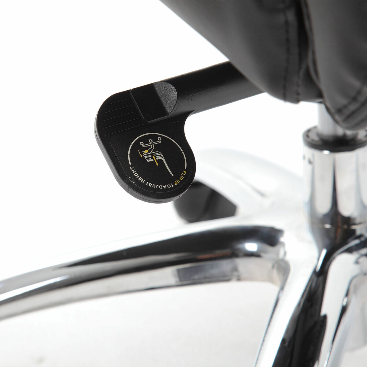 Кресло из натуральной кожи BRABIX PREMIUM "Phaeton EX-502", хром, черное, 530882 — изображение 12