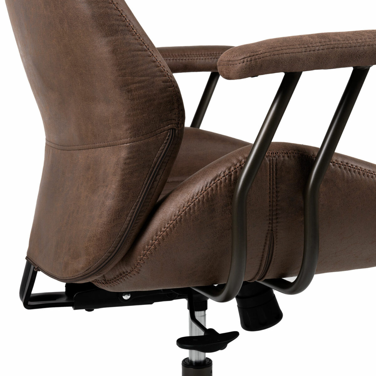 Кресло BRABIX PREMIUM "Arizona EX-573", синхромеханизм, искусственная замша, коричневый, 532944 — изображение 9
