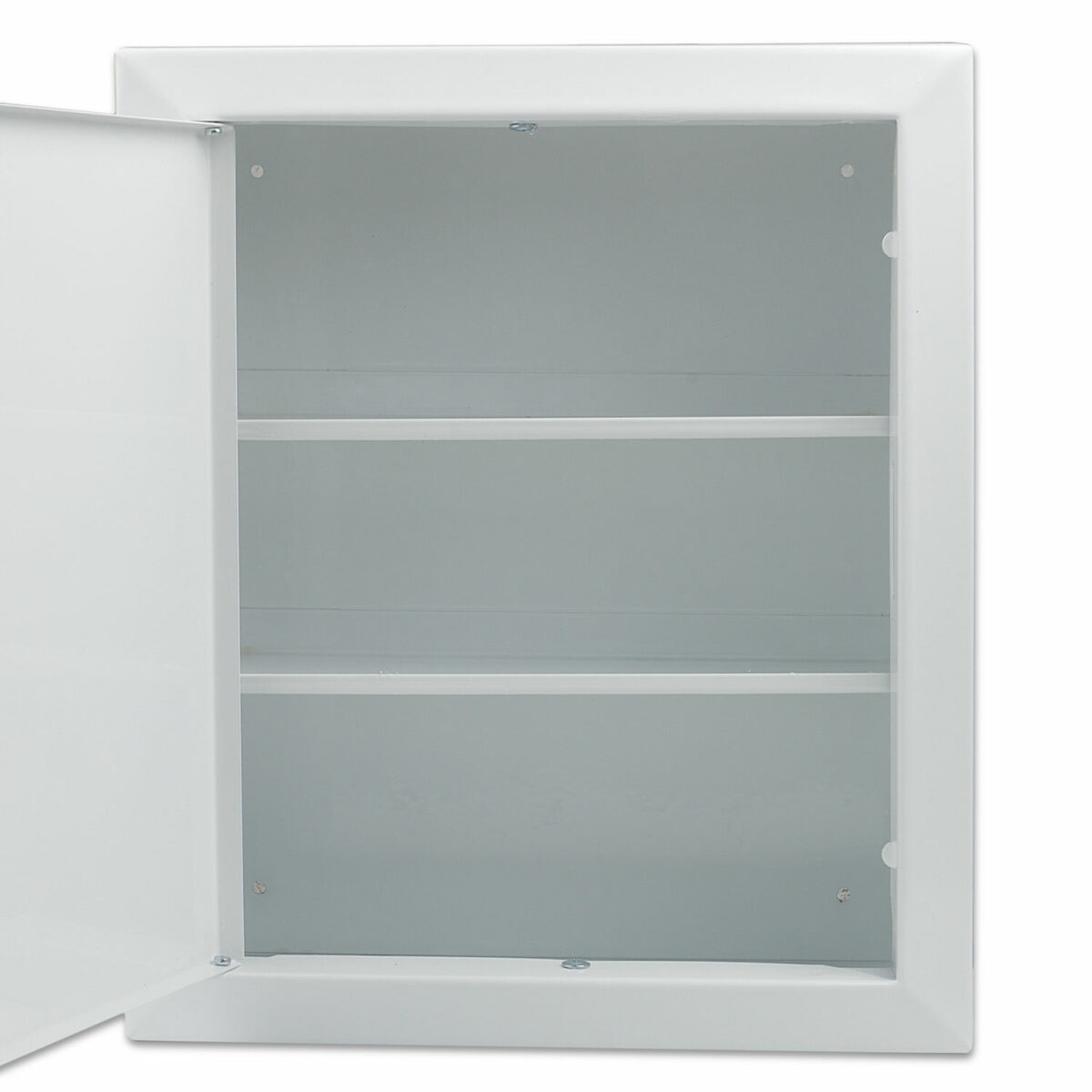 Шкафчик-аптечка металлический "Призма", навесной, 2 полки, ключевой замок, 330x280x140 мм — изображение 5