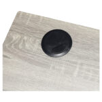 Стол на металлокаркасе BRABIX "LOFT CD-006", 1200х500х730 мм, 2 полки, цвет дуб антик, 641225 — изображение 6