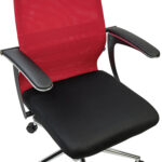 Кресло офисное BRABIX PREMIUM "Ultimate EX-801" хром, плотная двойная сетка Х2, черное/красное, 532921 — изображение 8