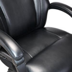 Кресло HAWASAN (ХАВАСАН) "Voyager HD-010", НАГРУЗКА до 180 кг, подножка, экокожа, черное, 532971 — изображение 8