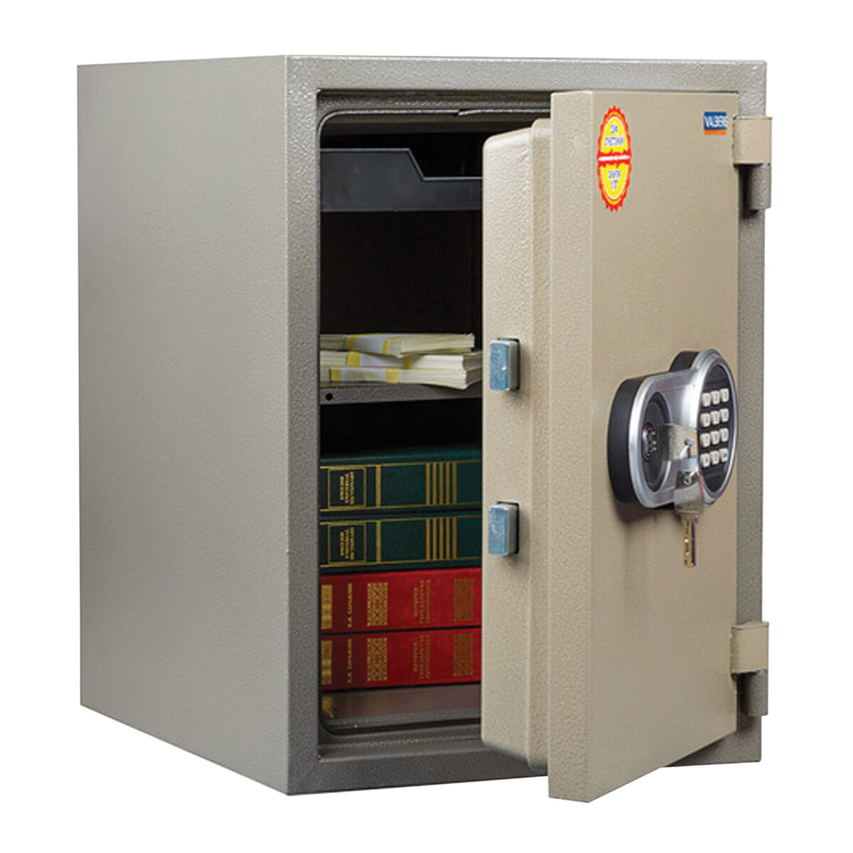 e43953102d92f34e9bb1617fd6773c15_xl Сейф огнестойкий VALBERG "FRS-49 EL", 490х350х430 мм, 48 кг, электронный замок + ключ — изображение 1