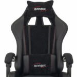 Кресло компьютерное BRABIX "Striker GM-121", синхромеханизм, 2 подушки, экокожа/велюр, черное, 532962 — изображение 10