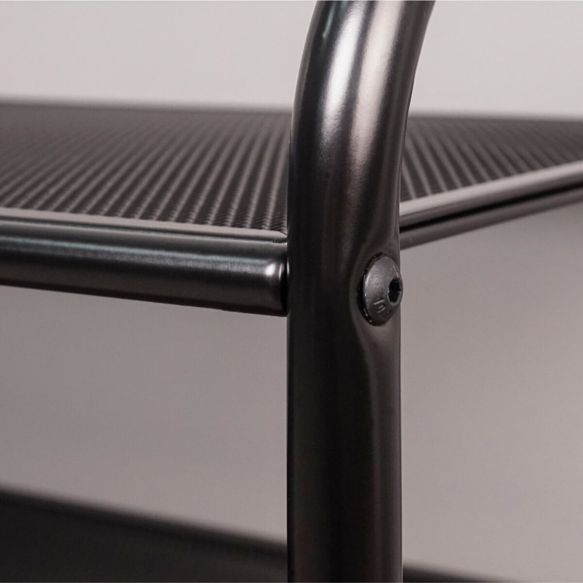 Стеллаж на металлокаркасе "Валенсия-14", 455х300х1205 мм, 4 полки, черный, СТВ14 Ч — изображение 8