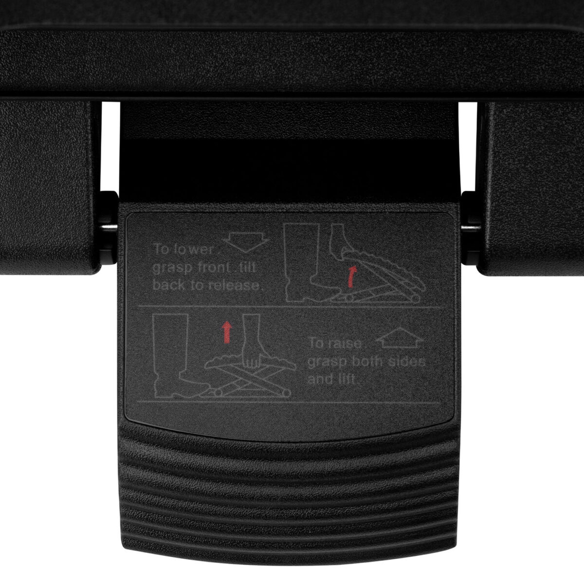 Подставка для ног BRABIX "Ultra 2" 44х34 см, массажер, регулировка высоты и угла наклона, 533037 — изображение 9