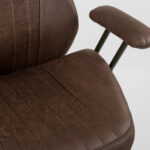 Кресло BRABIX PREMIUM "Arizona EX-573", синхромеханизм, искусственная замша, коричневый, 532944 — изображение 10